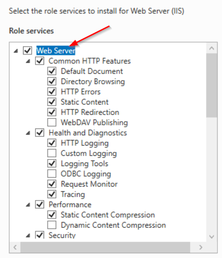 Select additional components