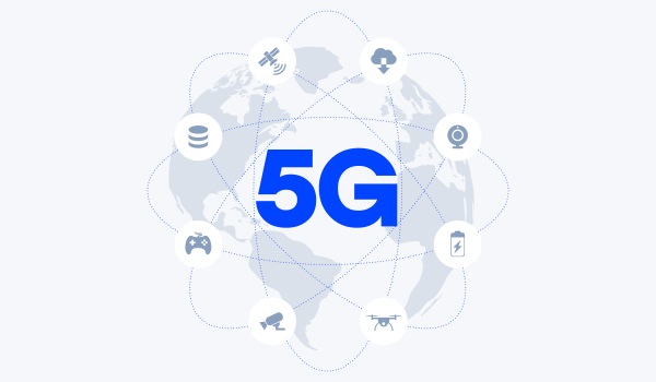 5G Network worldwire