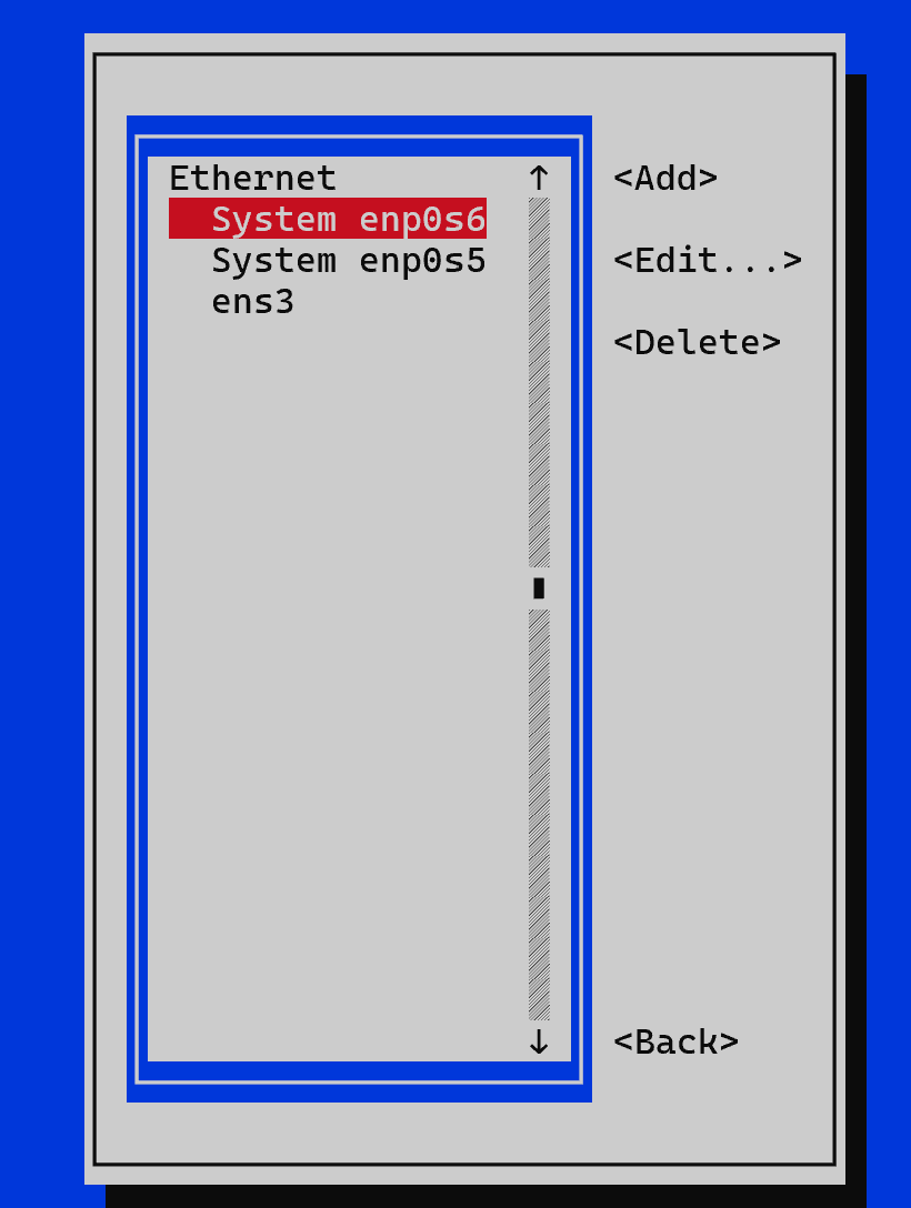 List of interfaces