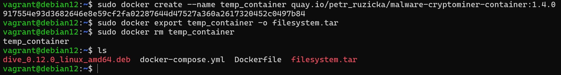 Copy of filesystem