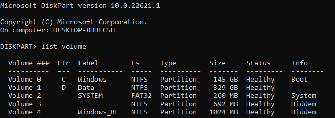 Disk recognition