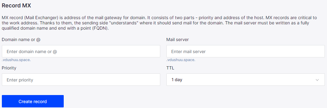 DNS MX-record