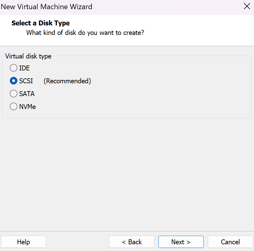 Type of Disk