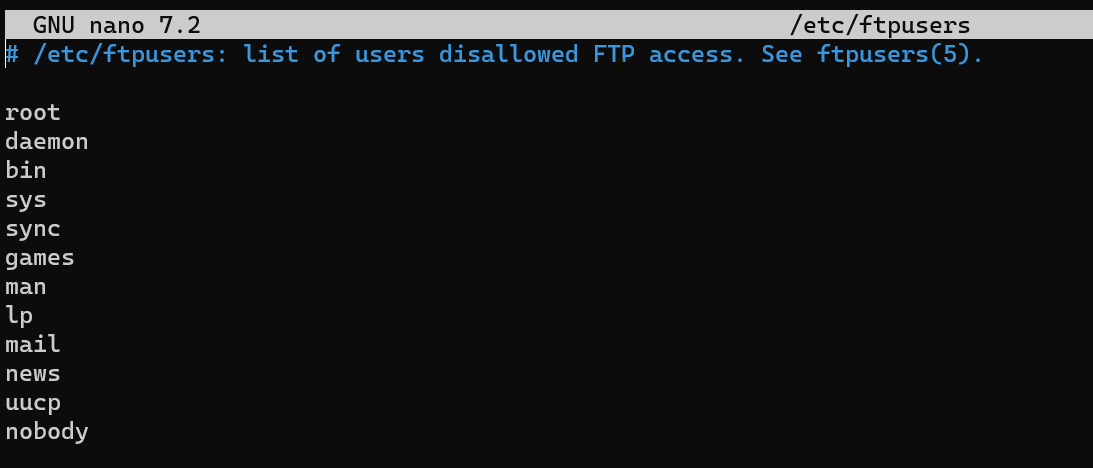 Deny connection