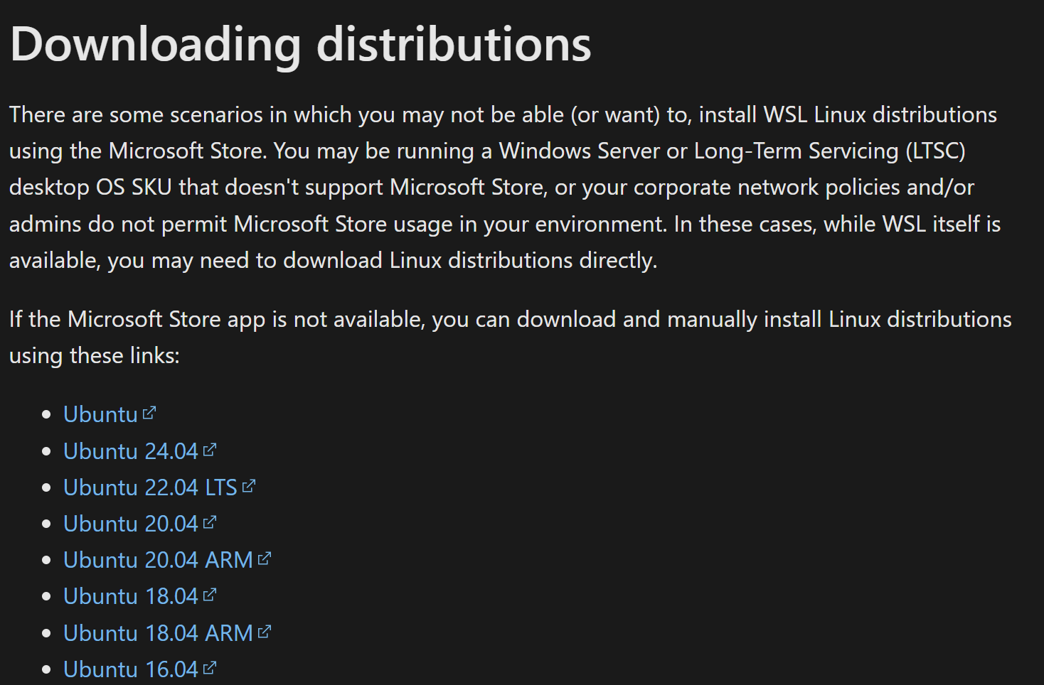 Other distributions